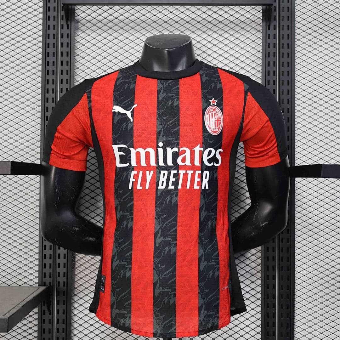 Camisa AC Milan Home 2025/26 — Versão Jogador