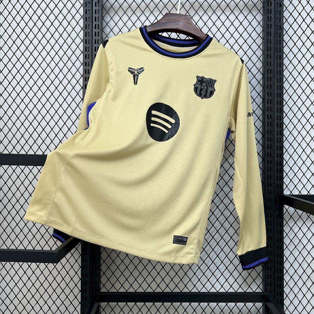 Camisa Barcelona Home 2025/26 Manga Longa — FC Barcelona