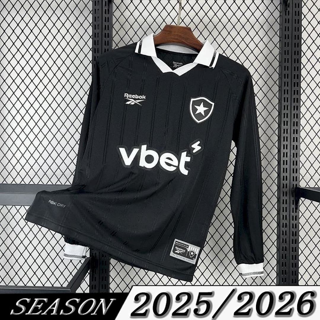Camisa Botafogo Home 2025/26 Manga Longa