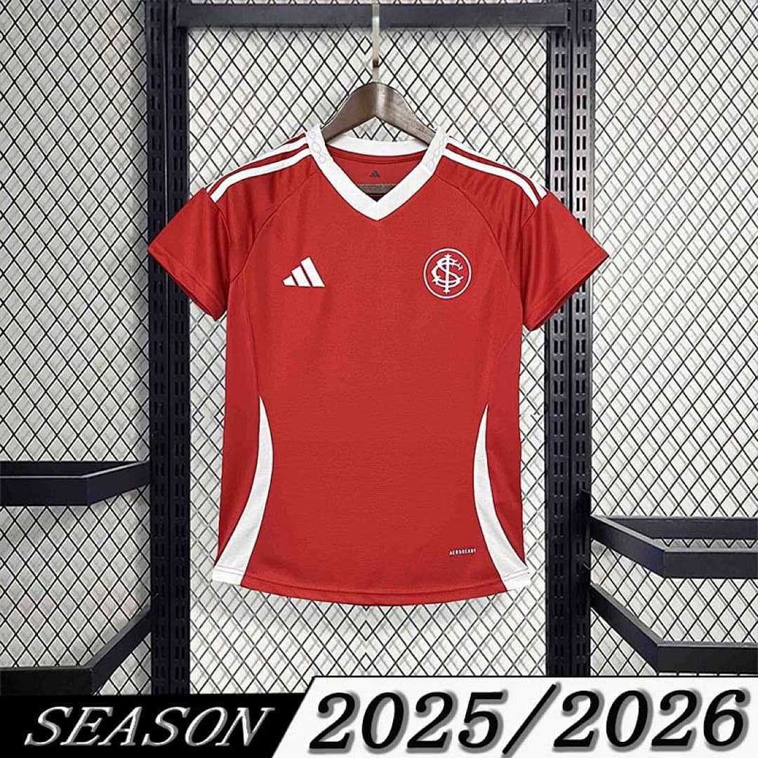 Camisa Internacional Feminina Home 2025/26 — Internacional