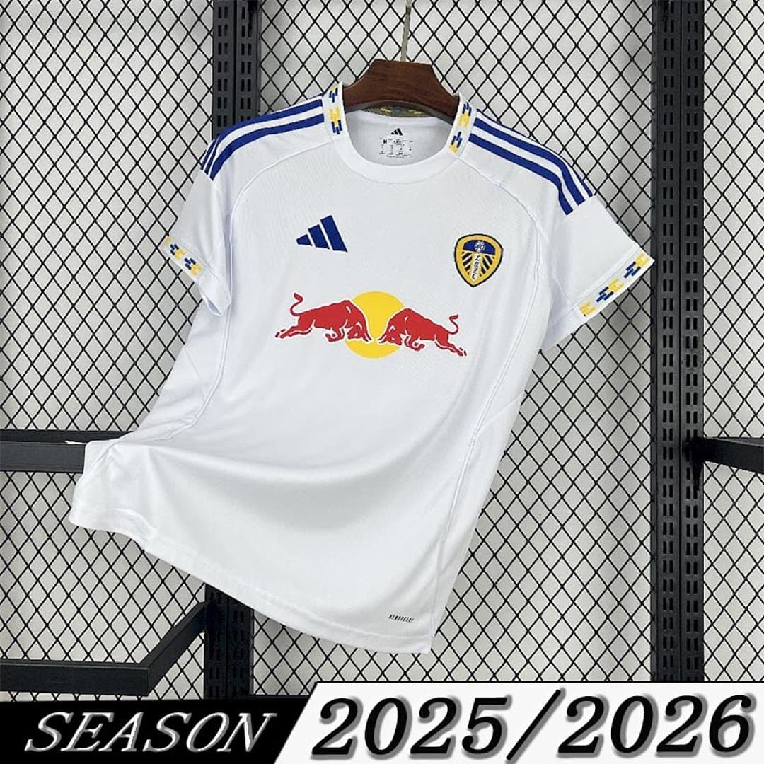 Camisa Leeds United Home 2025/26 — Versão Jogador — Leeds United
