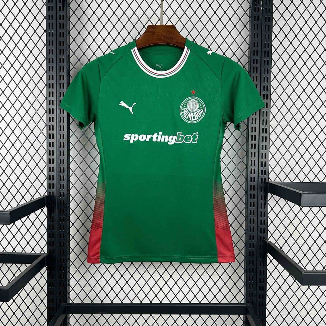 Camisa Palmeiras Home 2025/26 Feminina