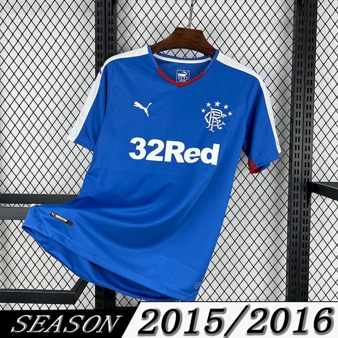 Camisa Retrô Rangers 2015/16 — Rangers
