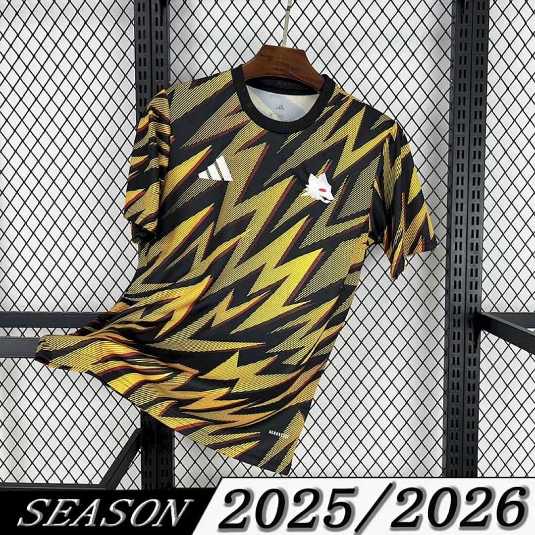 Camisa Roma Pré-Jogo 2025/26 — Roma