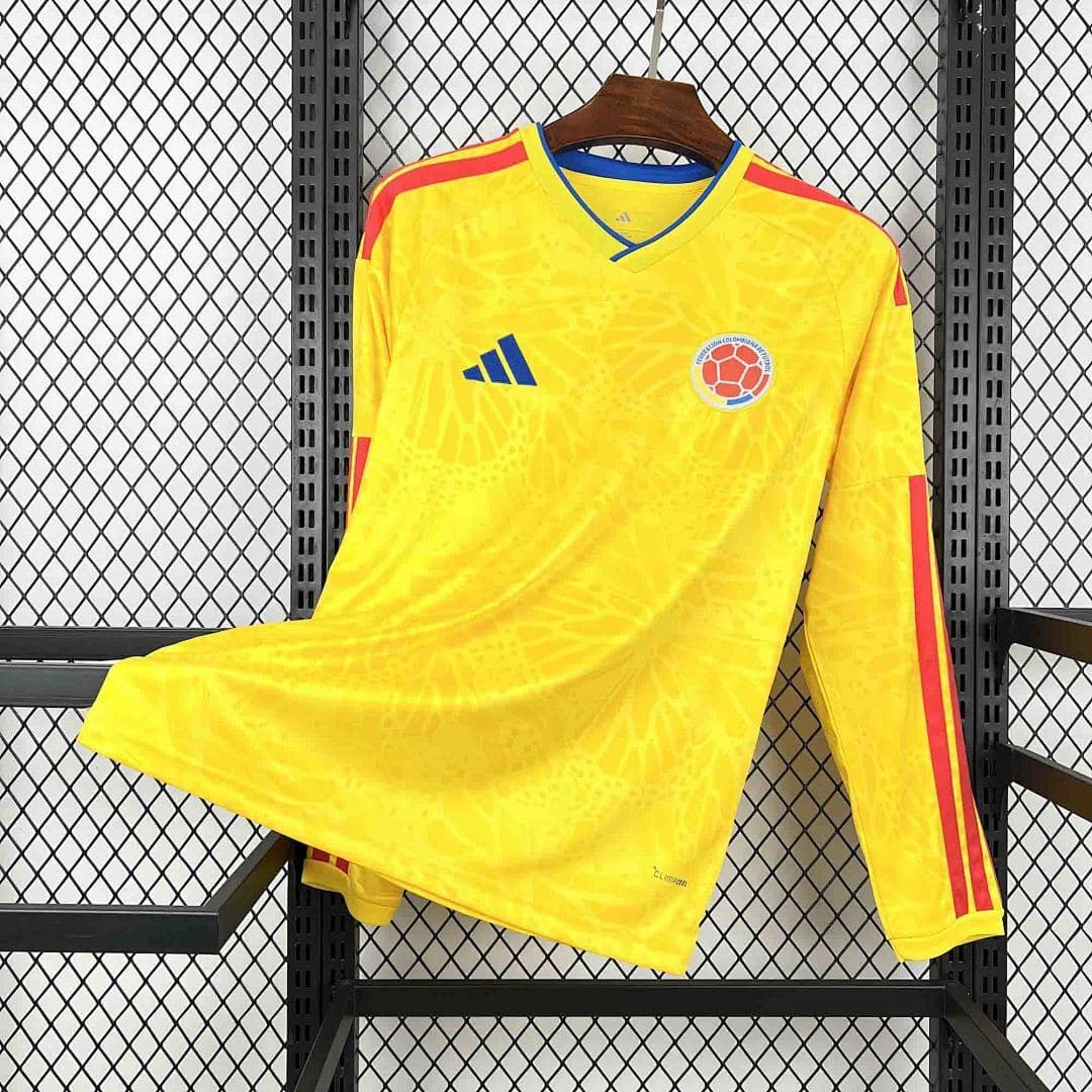 Camisa Seleção Colômbia Manga Longa Home 2025/26 — Seleção da Colômbia