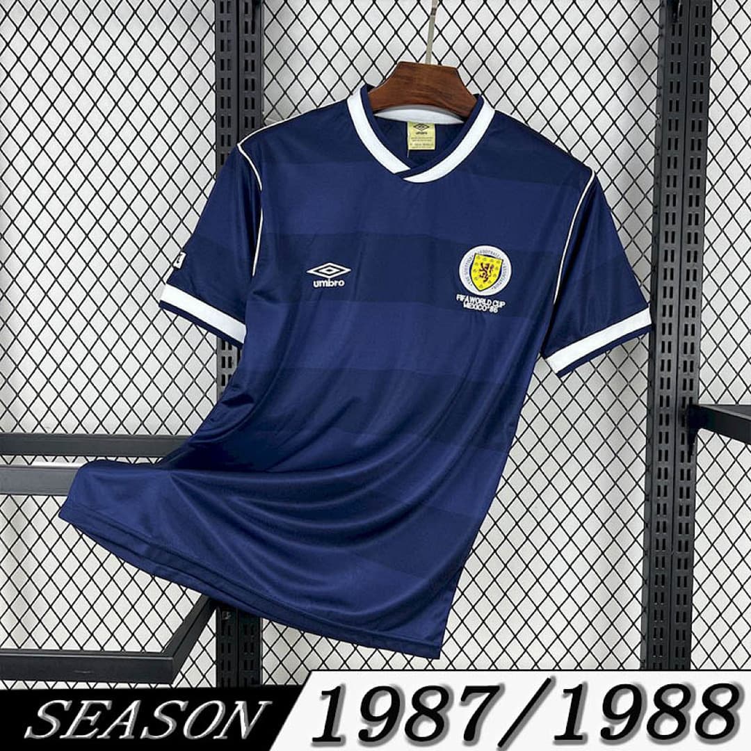 Camisa Retrô Seleção Escócia 1987 — Seleção Escócia