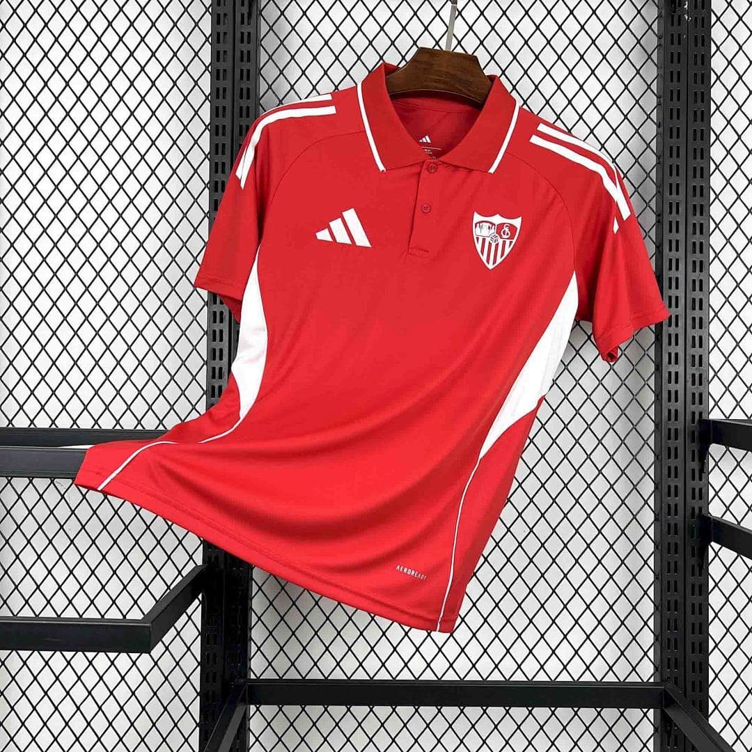 Camisa Sevilla Home 2025/26 — Versão Jogador — Sevilla FC