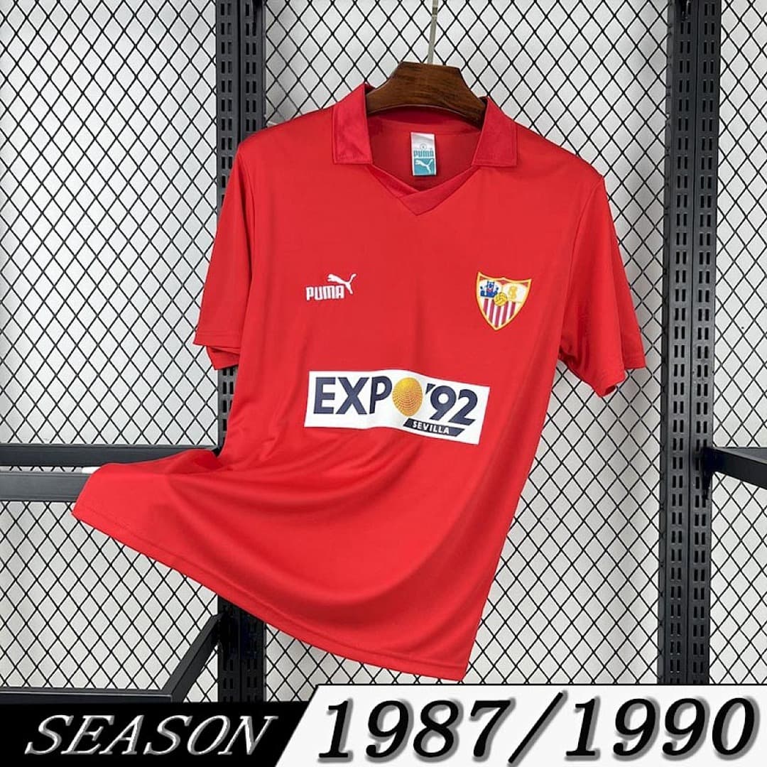 Camisa Retrô Sevilla FC 1987/90 Away — Sevilla FC