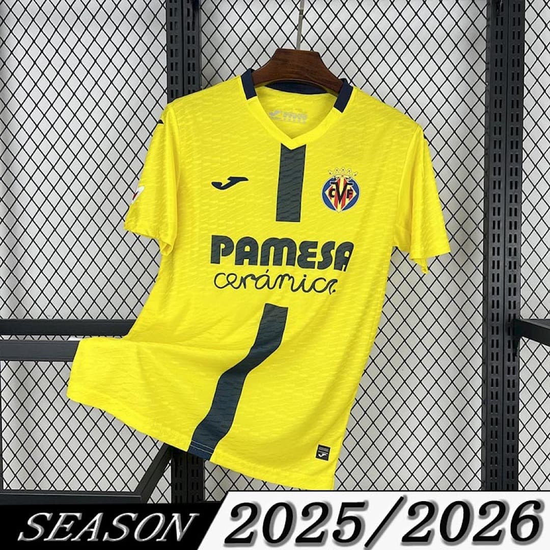 Camisa Villarreal CF Home 2025/26 — Villarreal CF