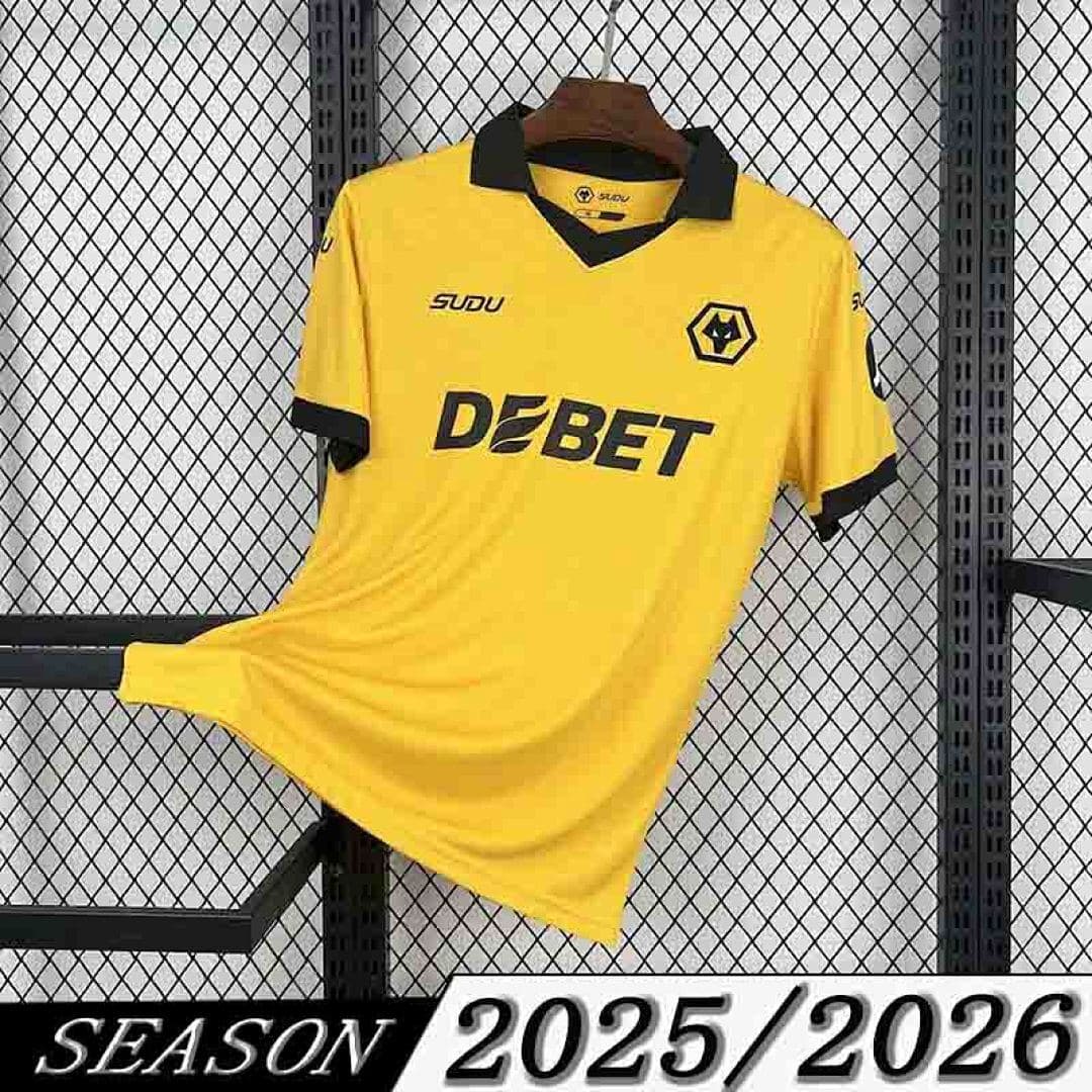 Camisa Wolverhampton Wanderers Home 2025/26