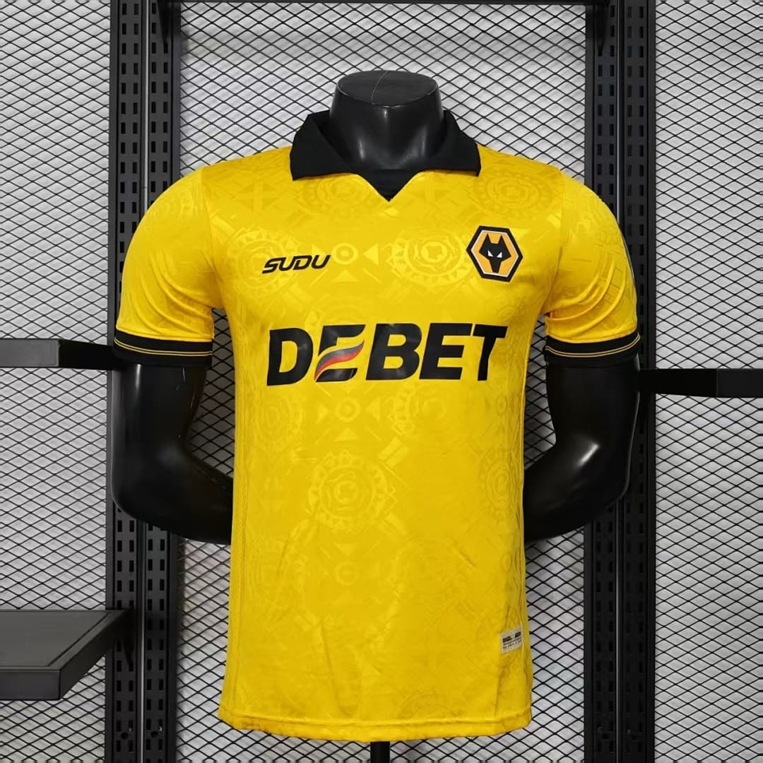 Camisa Wolverhampton Wanderers Player Home 2025/26 — Wolverhampton Wanderers