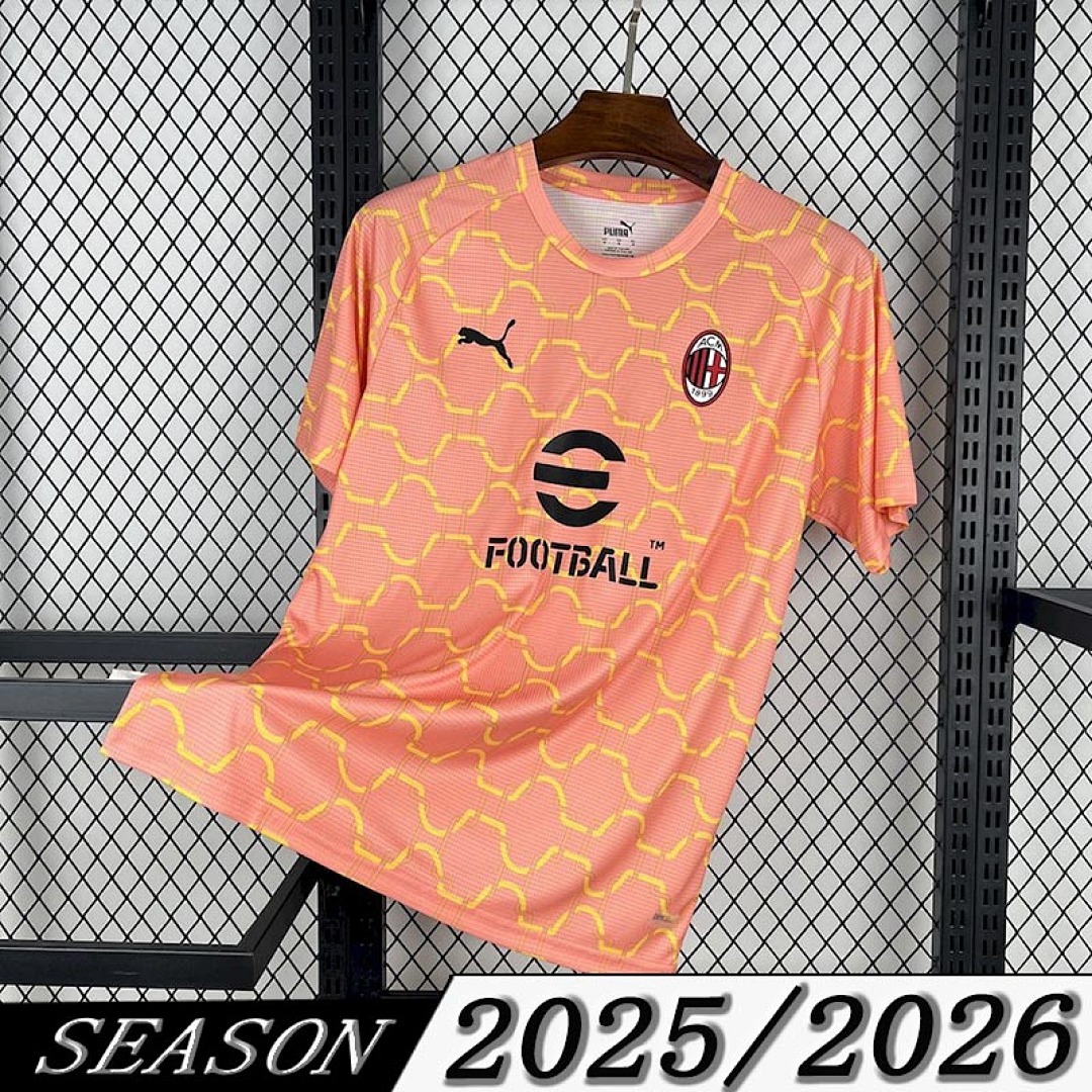 Camisa AC Milan Pré-Jogo 2025/26 1