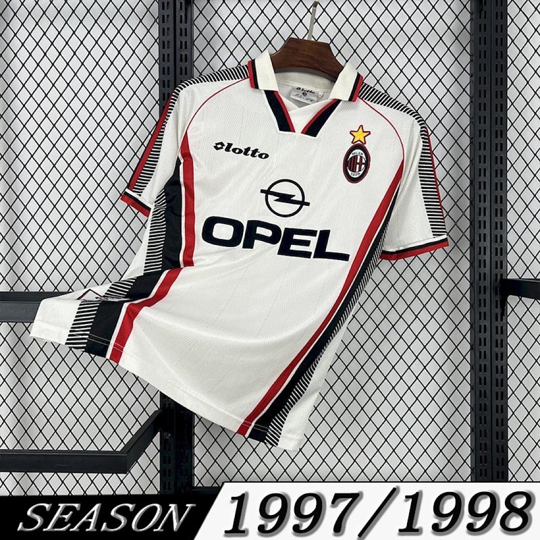 Camisa Retrô AC Milan 1997/98 Away 1