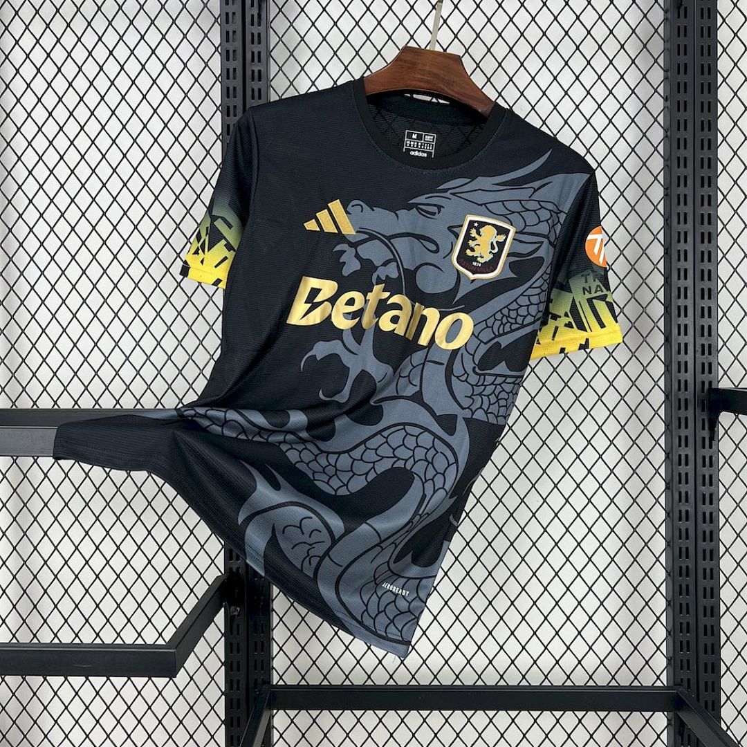 Camisa Aston Villa Home 2025/26 — Versão Jogador 4
