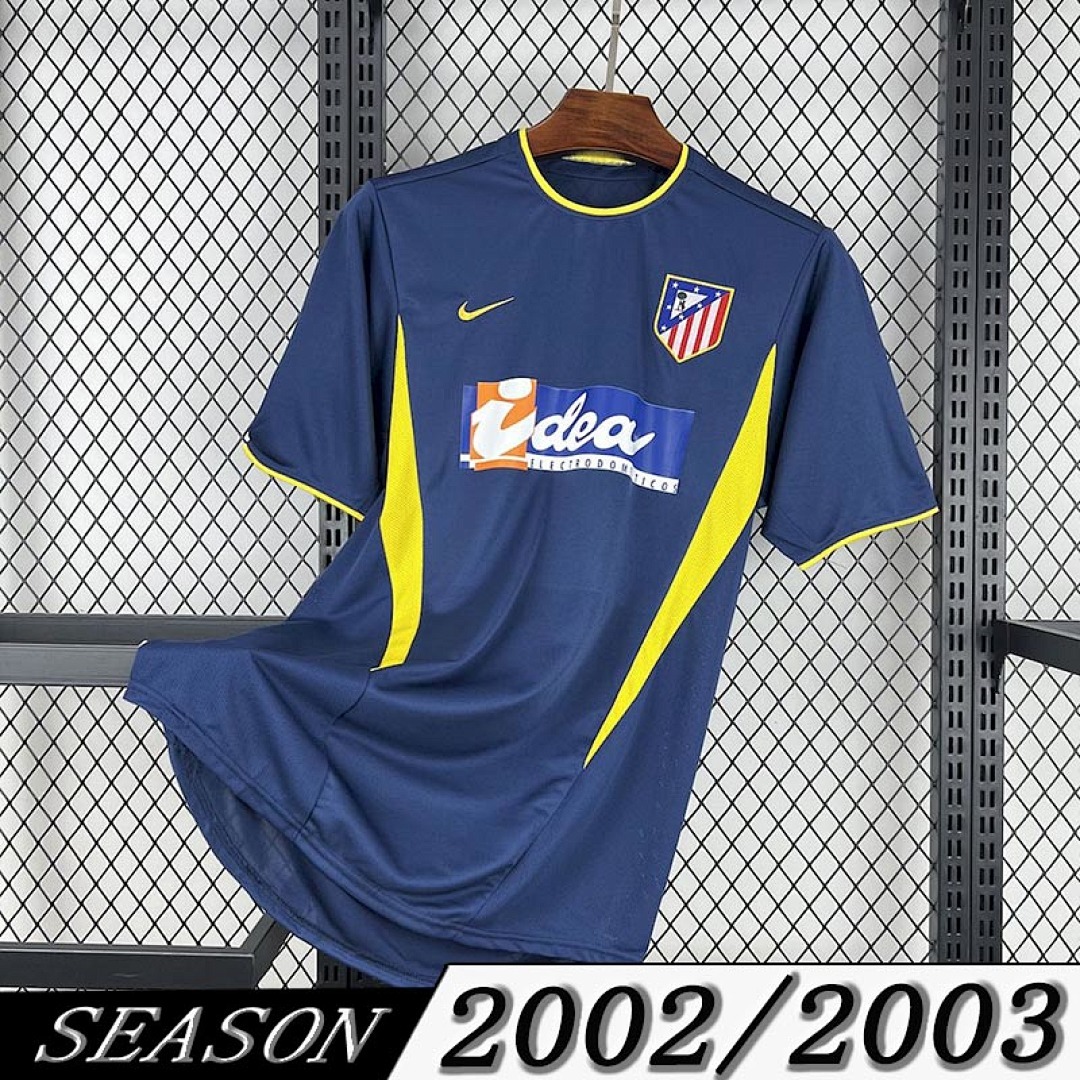 Camisa Retrô Atlético de Madrid 2002/03 Away 1