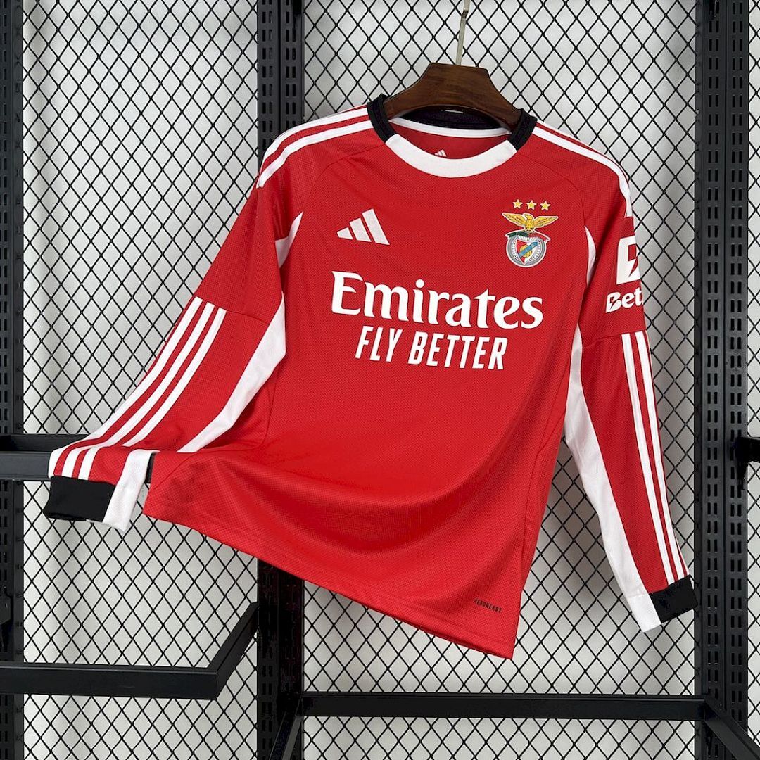 Camisa Benfica Home 2025/26 Manga Longa 3