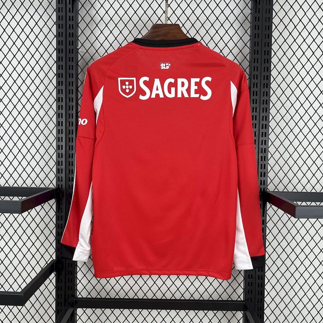 Camisa Benfica Manga Longa Home 2025/26 4