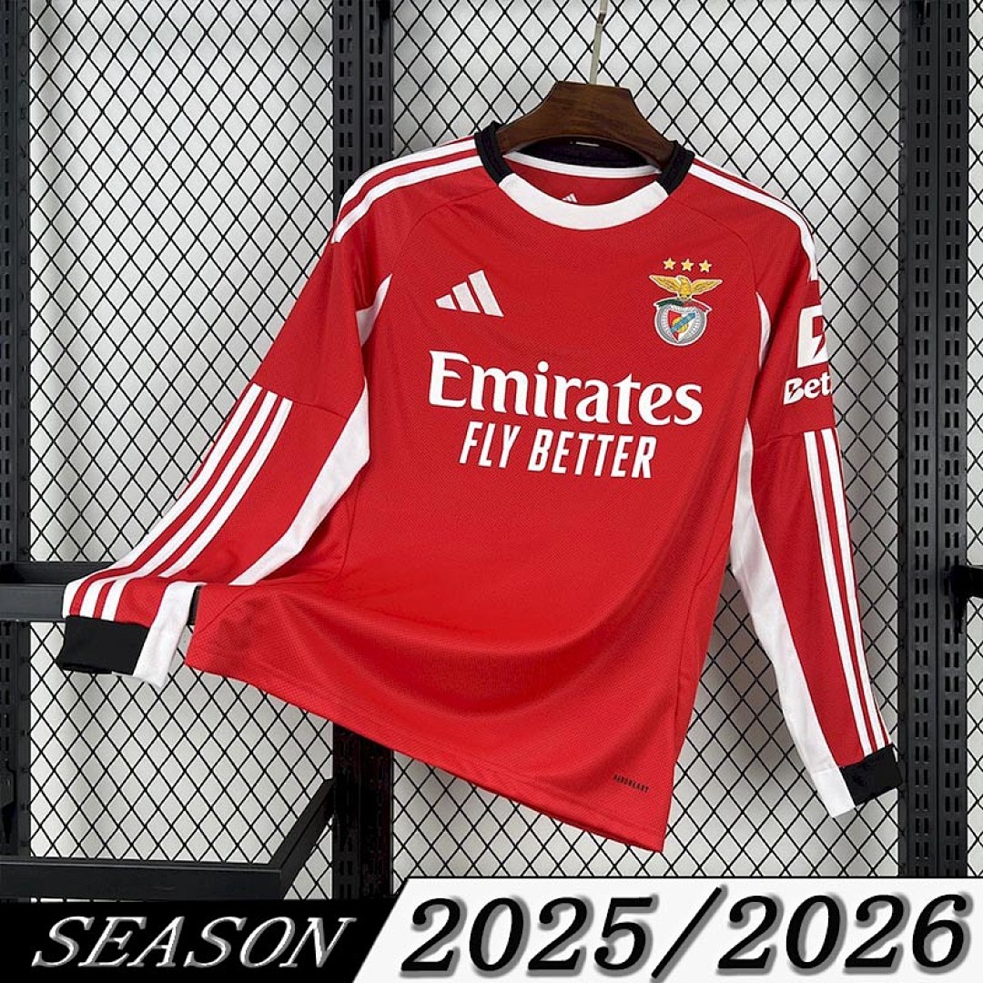 Camisa Benfica Home 2025/26 Manga Longa 1