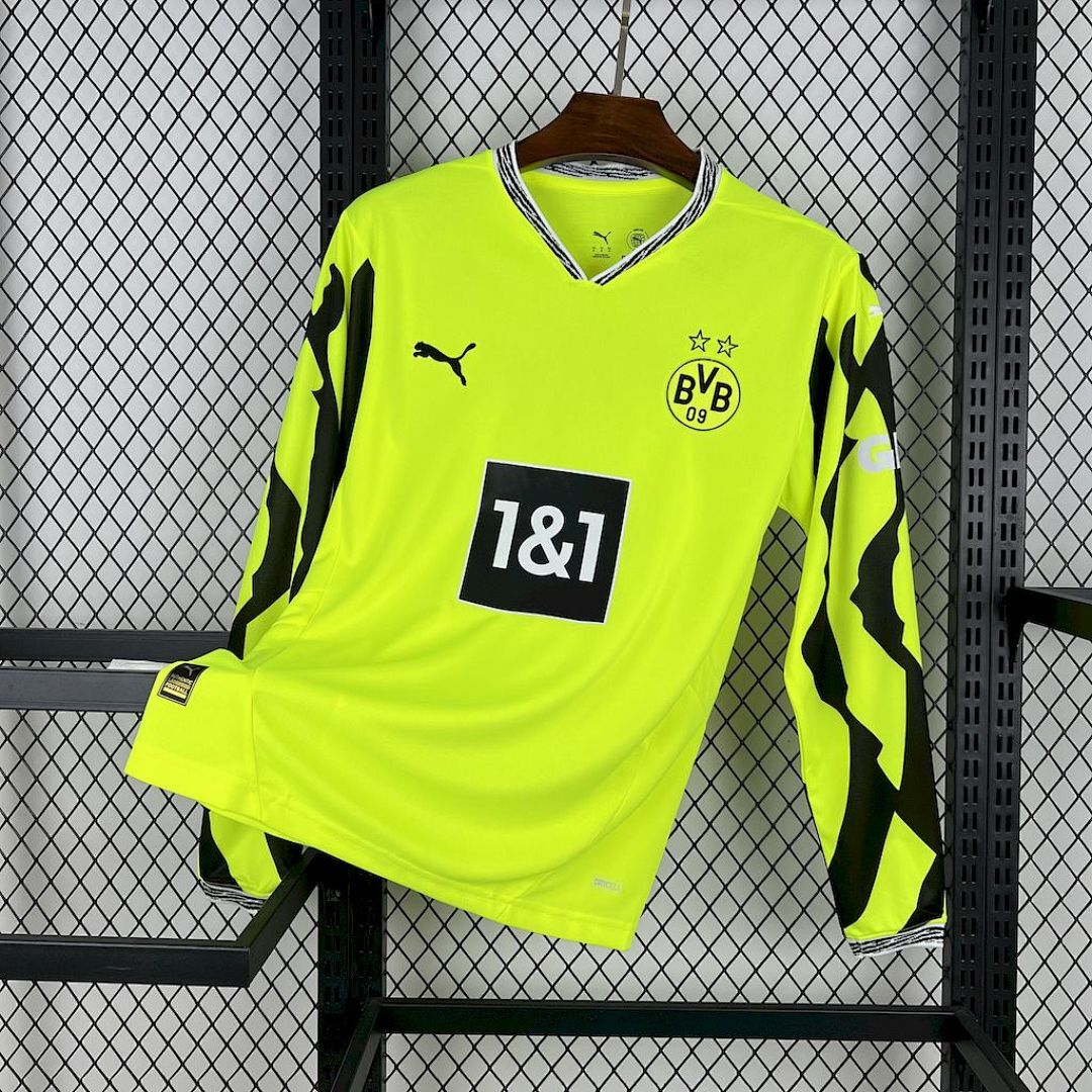 Camisa Borussia Dortmund Manga Longa Edição Especial 2025/26 5