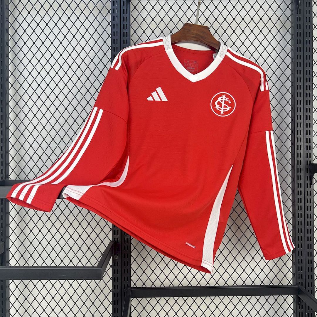 Camisa Internacional Manga Longa Home 2025/26 7