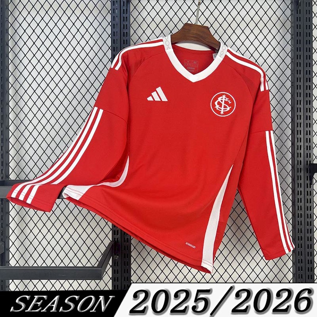 Camisa Internacional Manga Longa Home 2025/26 1