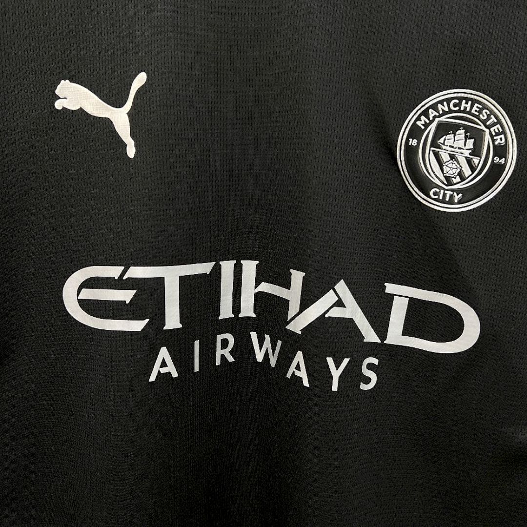 Camisa Manchester City Home 2025/26 Manga Longa 3