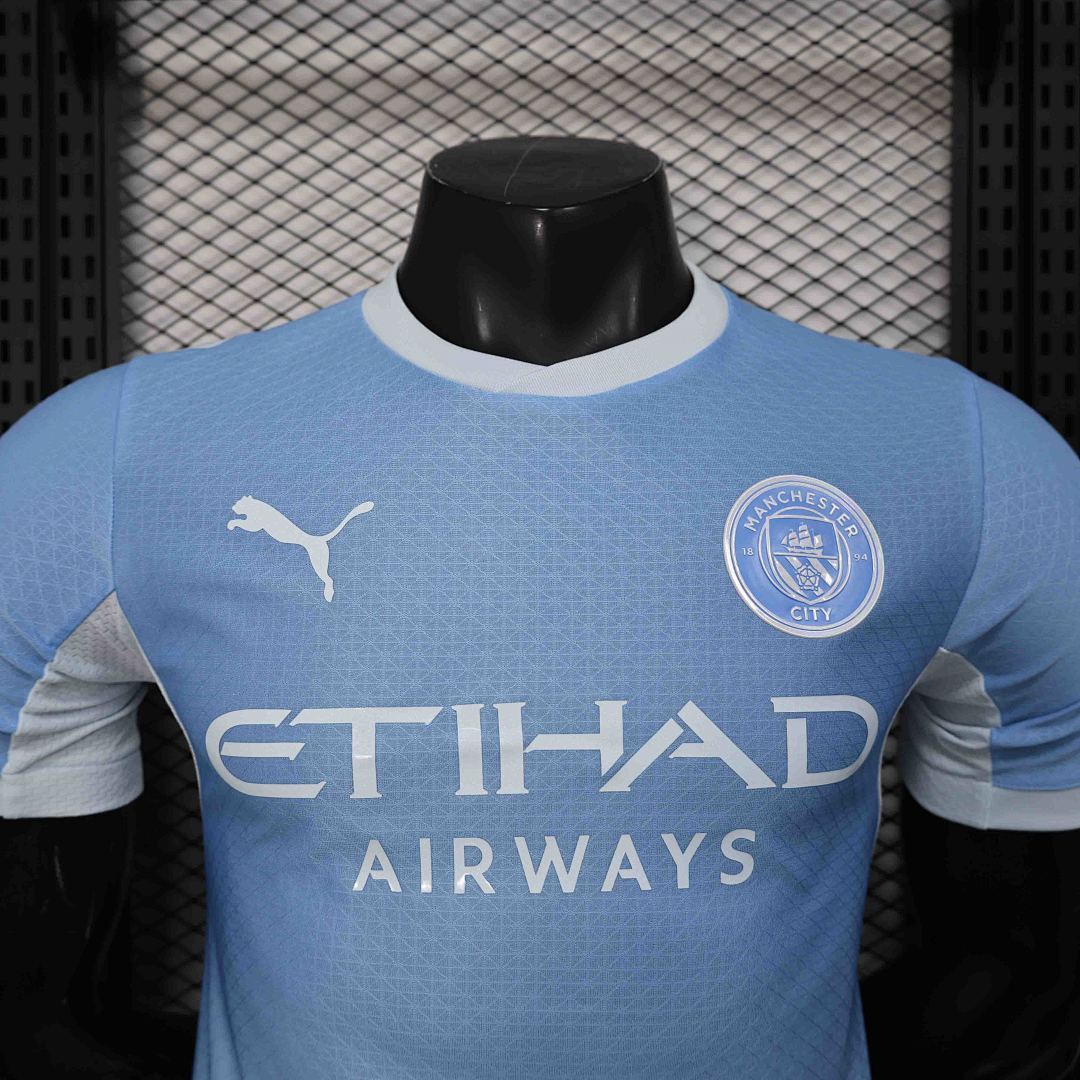 Camisa Manchester City Home 2025/26 — Versão Jogador 4
