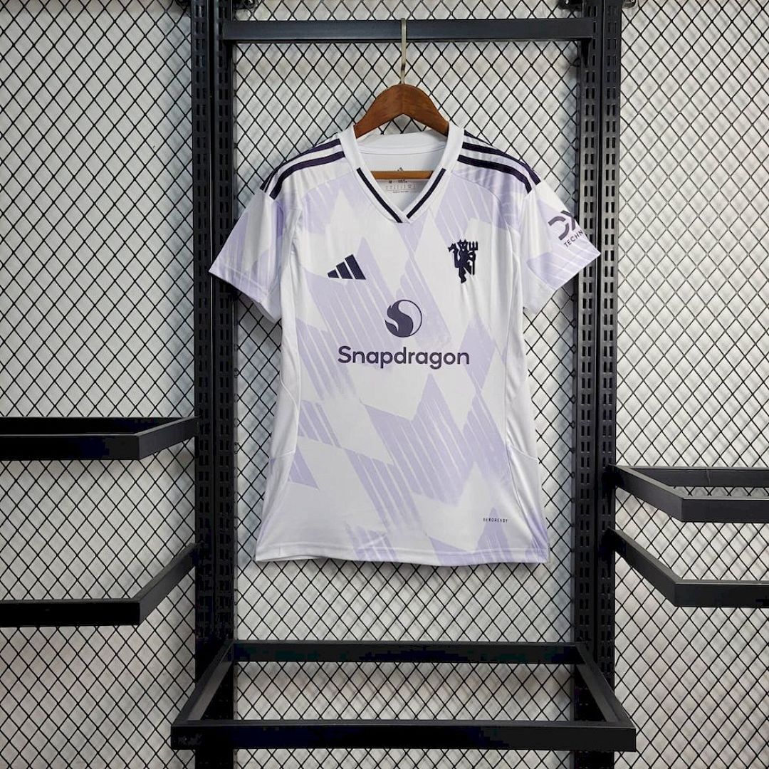 Camisa Manchester United Feminina Away 2025/26 2