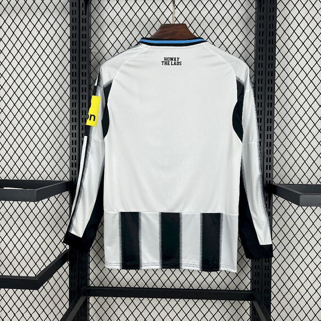 Camisa Newcastle United Manga Longa Home 2025/26 2