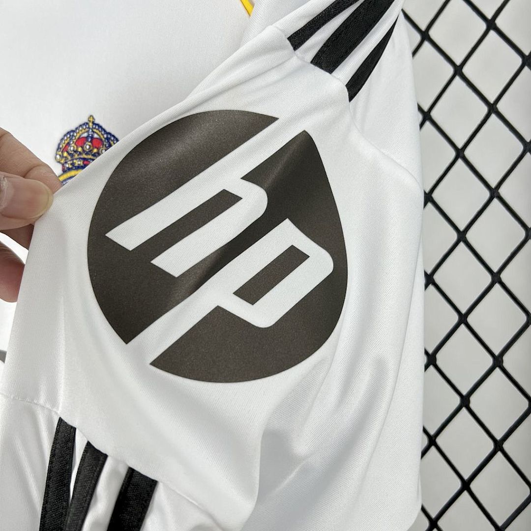 Camisa Real Madrid Manga Longa Home 2025/26 3
