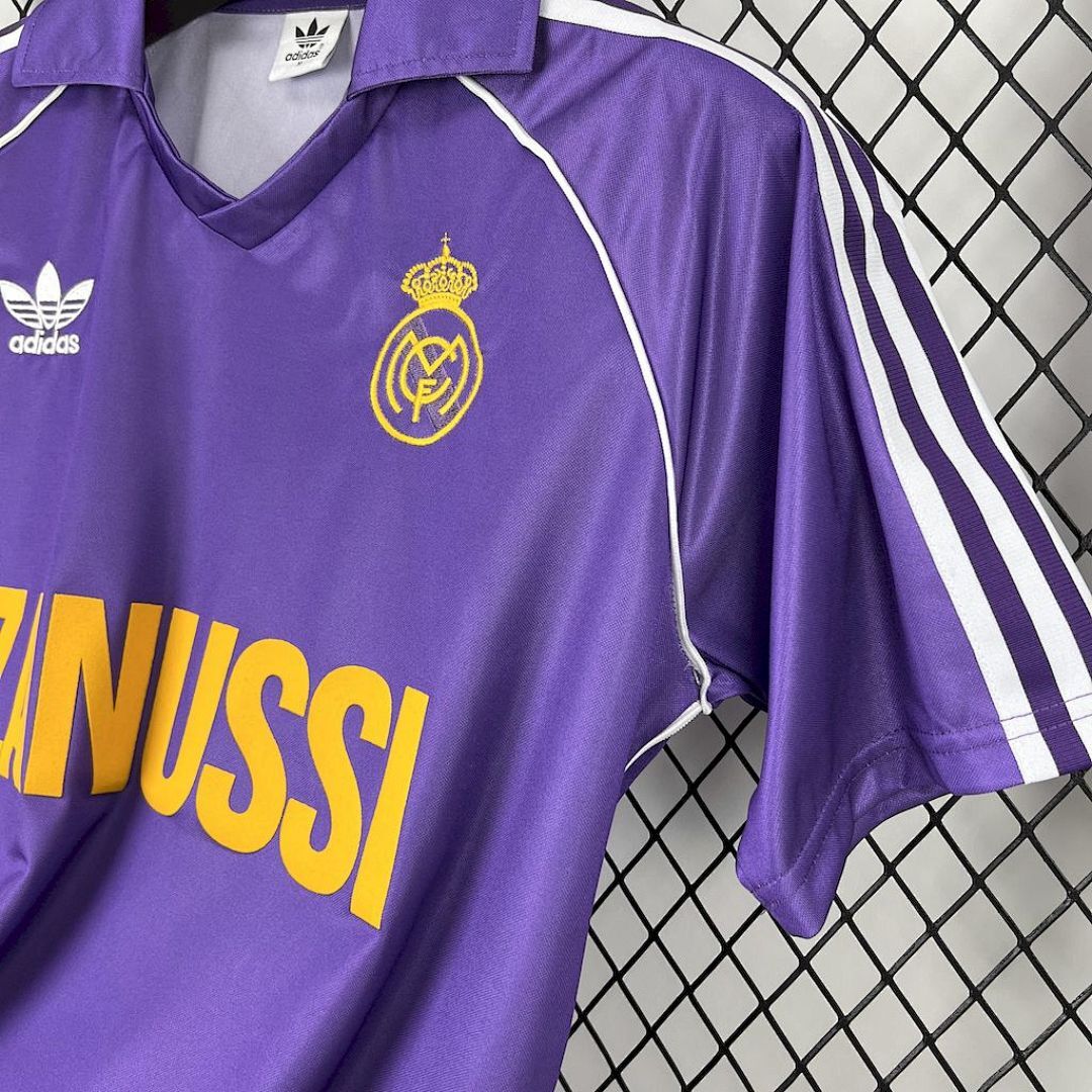 Camisa Retrô Real Madrid 1984/85 Away 3