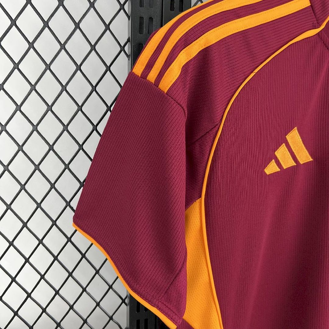 Camisa Roma Home 2025/26 Feminina 3