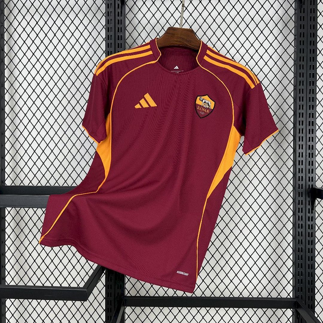 Camisa Roma Home 2025/26 Feminina 6