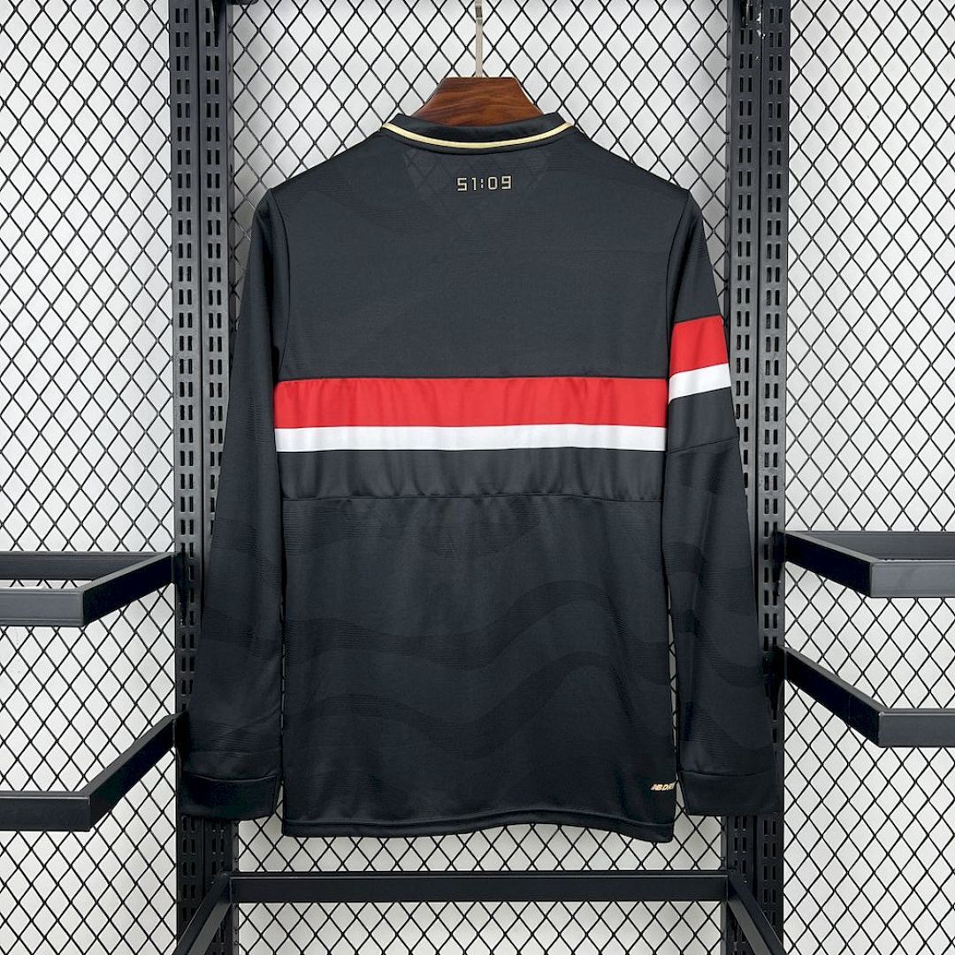 Camisa São Paulo Manga Longa Third 2025/26 2