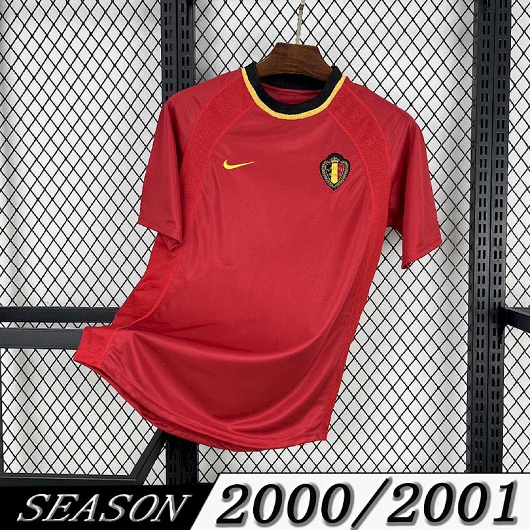 Camisa Retrô Seleção Bélgica 2000 1