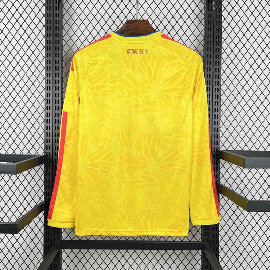 Camisa Seleção Colômbia Manga Longa Home 2025/26 2