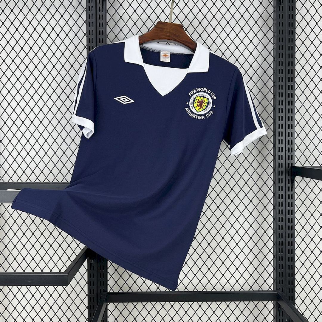 Camisa Retrô Seleção Escócia 1978 7