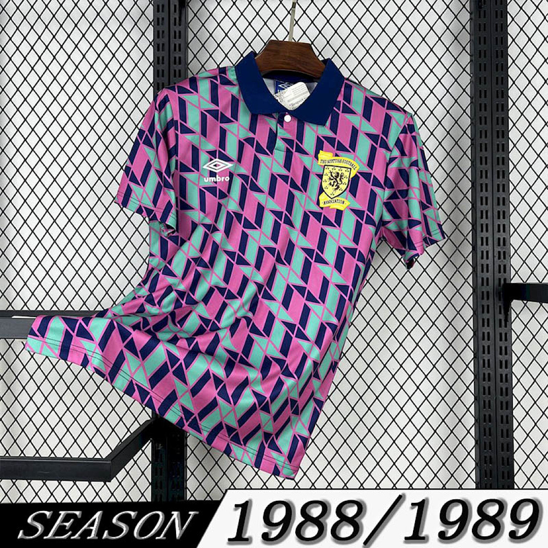 Camisa Retrô Seleção Escócia 1988 1