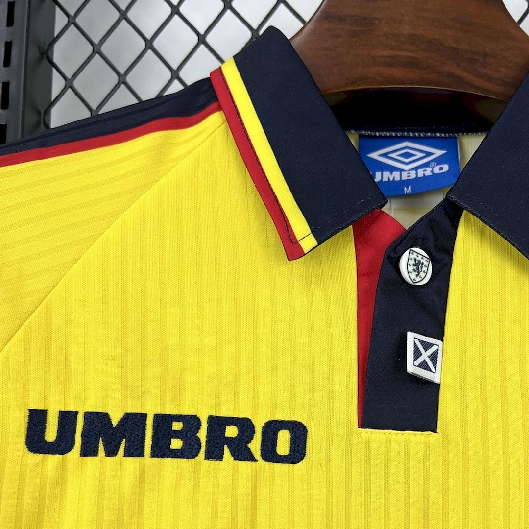 Camisa Retrô Seleção Escócia 1996/98 Away 4
