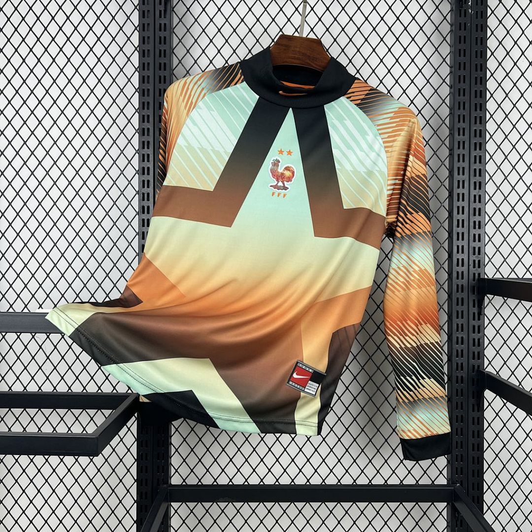 Camisa Seleção França Manga Longa Goleiro 2025/26 1